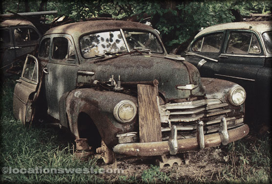 old car graveyard