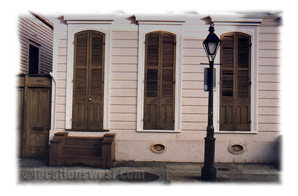 shuttered windows