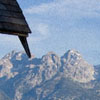 homestead and mountains