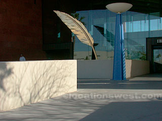 library entrance