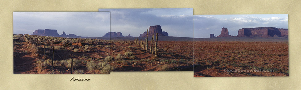 fenceline and mesas