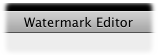 information about atempting to watermark calendar projects in lightroom